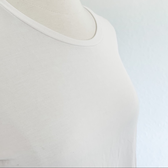 NBW AMERICAN APPAREL White Long Sleeve Shirt - Picture 4 of 6